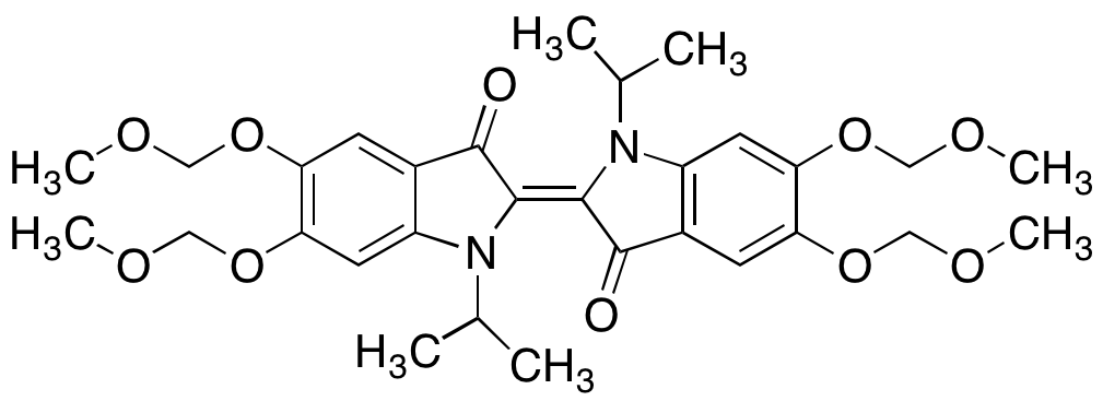 5,5',6,6'-Tetrakis(methoxymethoxy)-indigotin N,N'-Diisopropyl - image 1