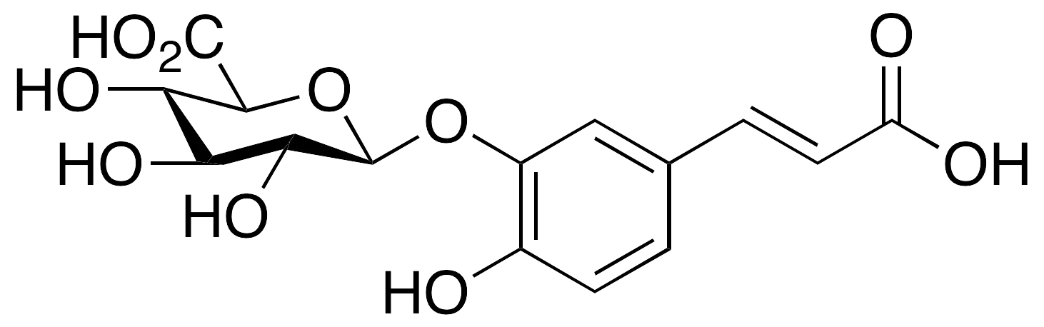 Caffeic Acid 3-Beta-D-Glucuronide - image 1