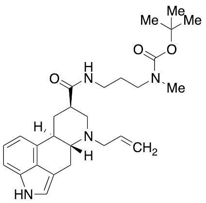 N-Methyl-N-[3-[[[(8Beta)-6-(2-propen-1-yl)ergolin-8-yl]carbonyl]amino]propyl]carbamic Acid 1,1-Dimethylethyl Ester - image 1
