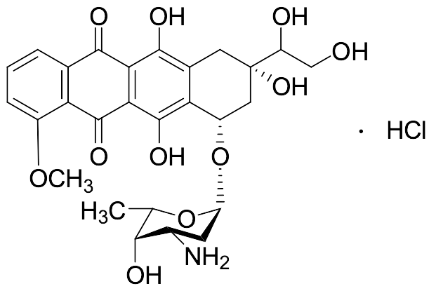 Doxorubicinol Hydrochloride (>90%) (Mixture of diastereomers) - image 1