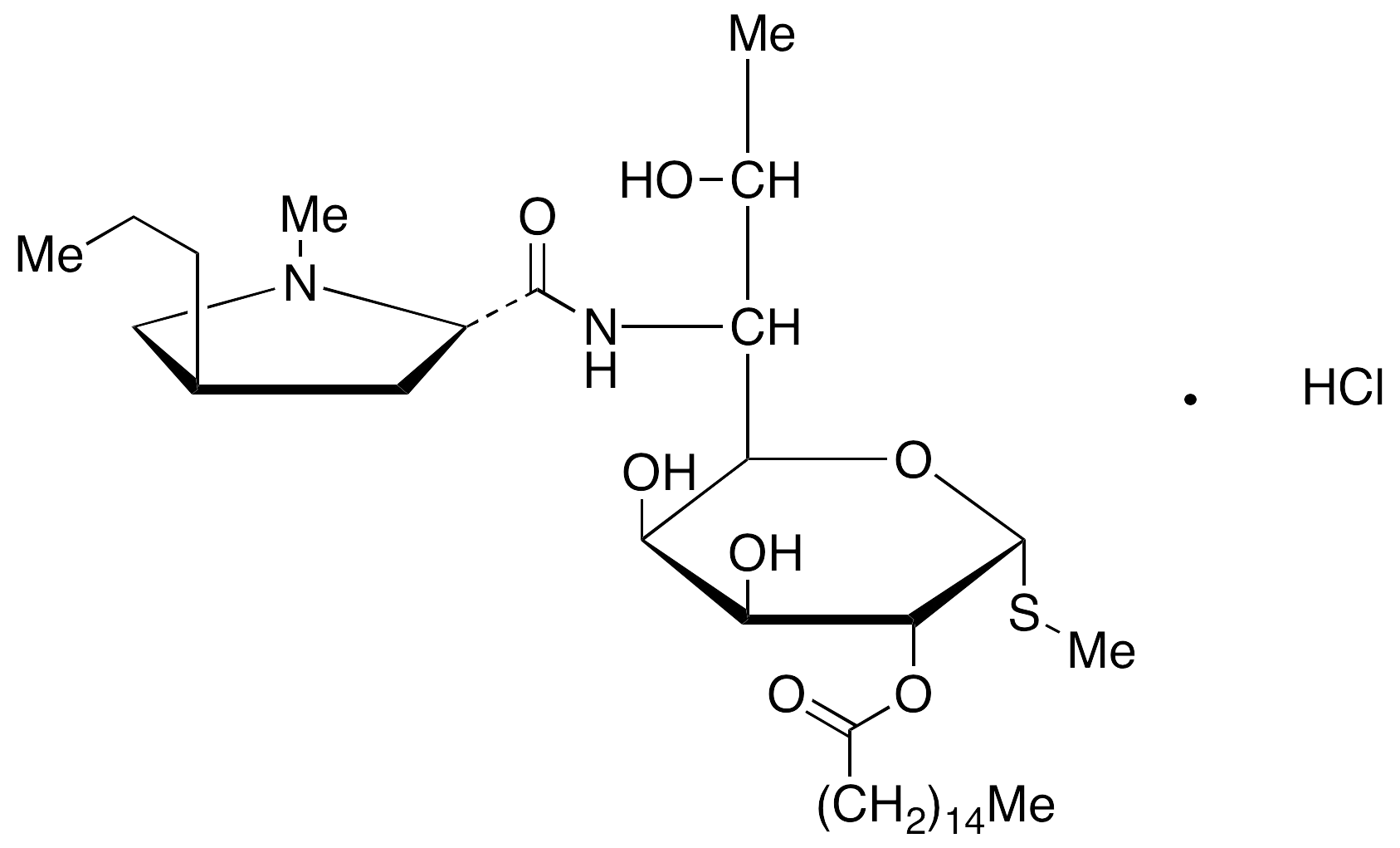 Lincomycin 2-Palmitate Hydrochloride - image 1