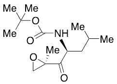 tert-Butyl ((S)-4-Methyl-1-((R)-2-methyloxiran-2-yl)-1-oxopentan-2-yl)carbamate - image 1