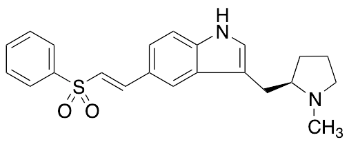 (R)-5-(2-Benzenesulphonylethenyl)-3-(N-methylpyrrolidin-2-ylmethyl)-1H-indole - image 1