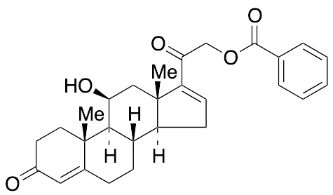 (11Beta)-21-Omicron-Betaenzoyl-16,17-dihydro-17-deoxy Cortisol - image 1