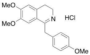 3,4-Dihydro-6,7-dimethoxy-1-(p-methoxybenzyl)isoquinoline Hydrochloride - image 1