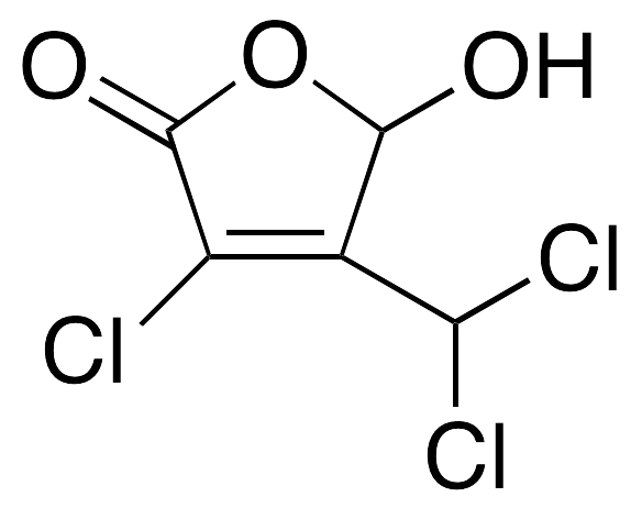 3-Chloro-4-(dichloromethyl)-5-hydroxy-2(5H)-furanone - image 1