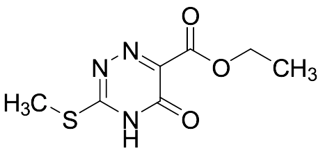 Ethyl 2,5-dihydro-3-(methylthio)-5-oxo-1,2,4-triazine-6-carboxylate - image 1