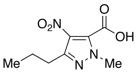 1-Methyl-4-nitro-3-propyl-1H-pyrazole-5-carboxylic Acid - image 1