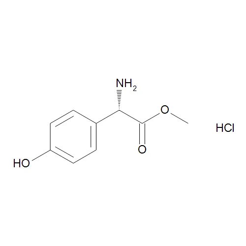 Methyl (2S)-2-amino-2-(4-hydroxyphenyl)acetate Hydrochloride - image 1