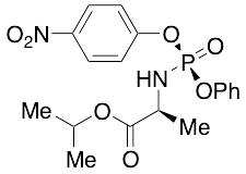 N-[(S)-(4-Nitrophenoxy)phenoxyphosphinyl]-L-alanine 1-Methylethyl Ester - image 1