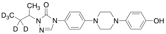 2-sec-Butyl-d5-4-{4-[4-(4-hydroxy-phenyl)-piperazin-1-yl]-phenyl}-2,4-dihydro-[1,2,4]-triazol-3-one - image 1