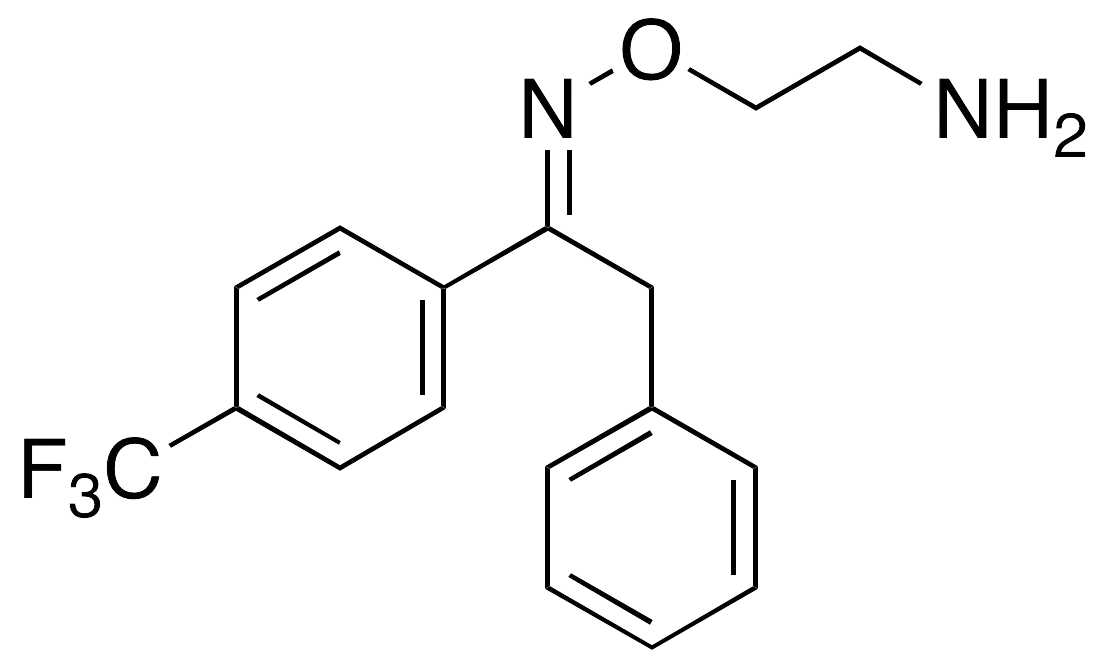 2-Phenyl-1-[4-(trifluoromethyl)phenyl]ethane 2-(Aminoethyl)oxime (Fluvoxamine Impurity) - image 1