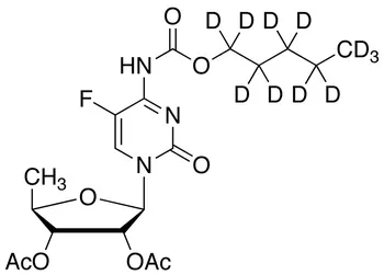 2’,3’-Di-O-acetyl-5’-deoxy-5-fluoro-N4-(pentoxy-d11-carbonxyl)cytidine - image 1