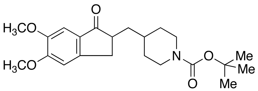 N-Desbenzyl N-tert-butyloxycarbonyl Donepezil - image 1