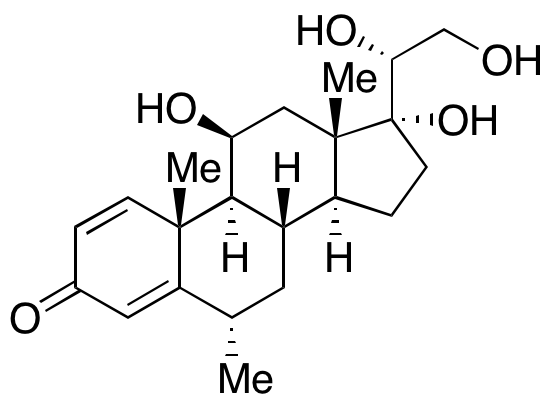 20-Deoxo-20Beta-hydroxy-6Alpha-Methyl Prednisolone - image 1