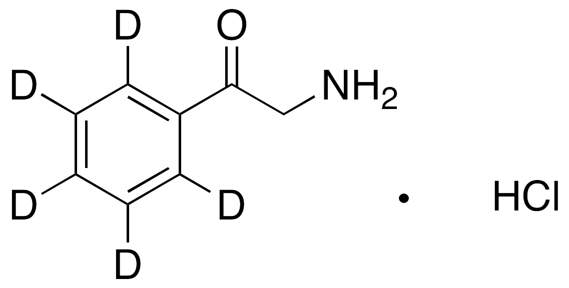 Alpha-Aminoacetophenone-d5 Hydrochloride - image 1