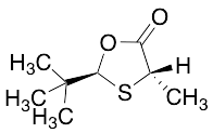 (2S,4S)-2-(1,1-Dimethylethyl)-4-methyl-1,3-oxathiolan-5-one - image 1