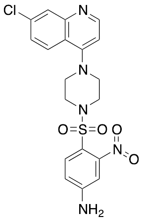4-((4-(7-Chloroquinolin-4-yl)piperazin-1-yl)sulfonyl)-3-nitroaniline - image 1