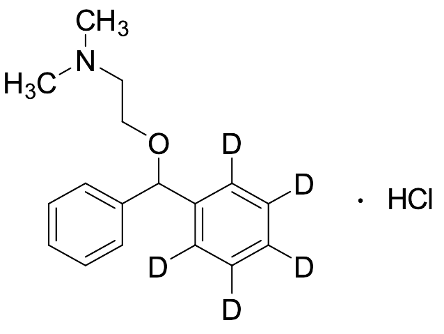 Diphenhydramine-d5 Hydrochloride (Phenyl-d5) - image 1