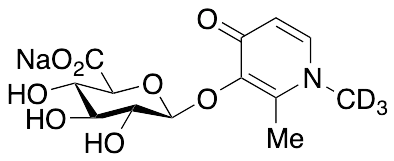 Deferiprone-d3 3-O-Beta-D-Glucuronide Sodium Salt - image 1
