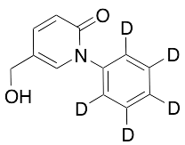 5-Hydroxymethyl-N-phenyl-2-1H-pyridone-d5 - image 1