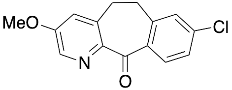 8-Chloro-3-methoxy-5,6-dihydro-11H-benzo[5,6]-cyclohepta[1,2-b]pyridin-11- one - image 1