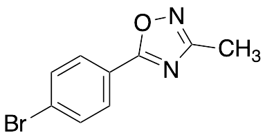 5-(4-Bromophenyl)-3-methyl-1,2,4-oxadiazole - image 1