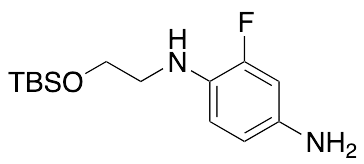 N1-[2-[[(1,1-Dimethylethyl)dimethylsilyl]oxy]ethyl]-2-fluoro-1,4-benzenediamine - image 1