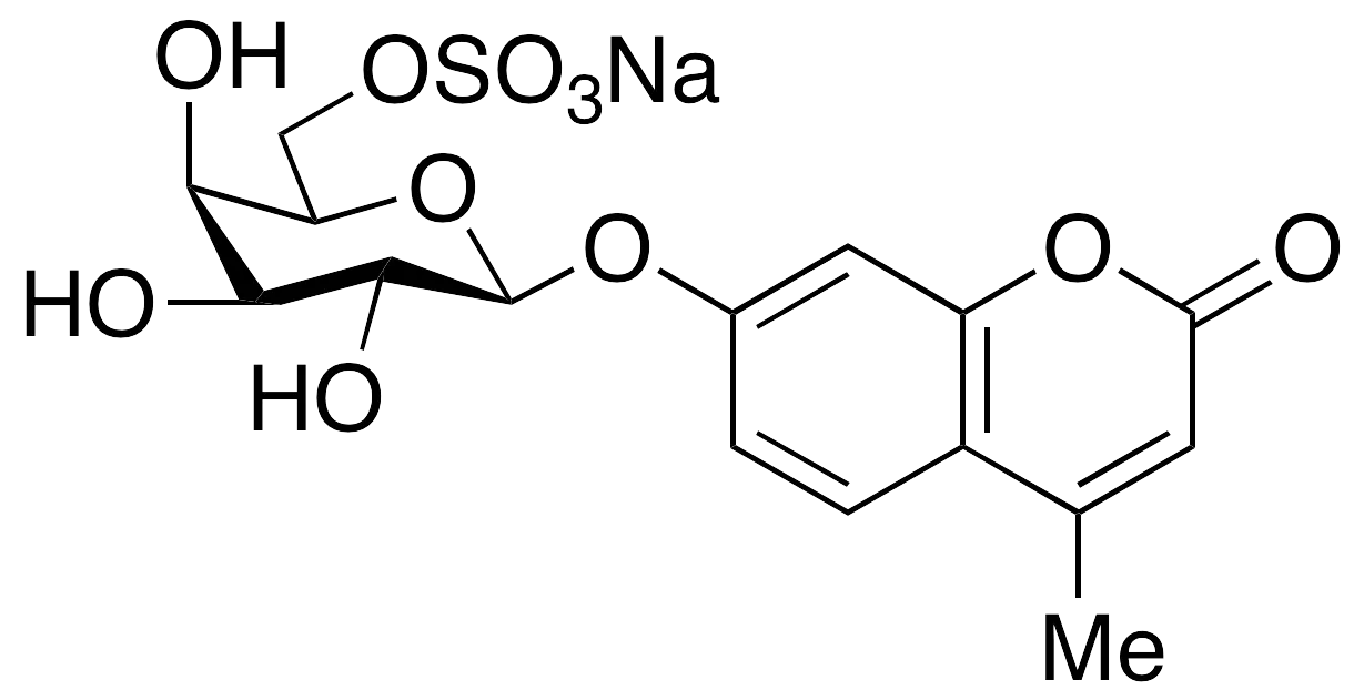 4-Methylumbelliferyl Beta-D-Galactopyranoside-6-sulfate Sodium Salt - image 1