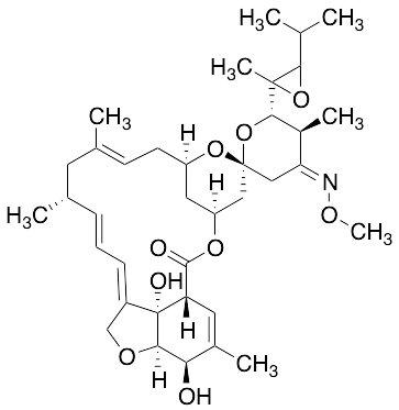 25-Des(dimethylbutenyl) 25-(1,3-Dimethyl-2,3-epoxybutnyl) Moxidectin (>85%) - image 1