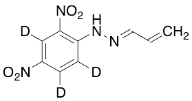 Acrolein 2,4-Dinitrophenylhydrazone-d3 - image 1