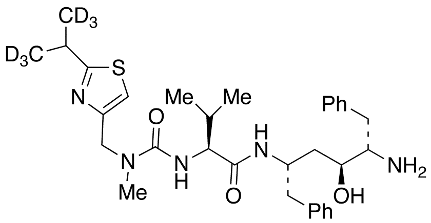 Desthiazolylmethyloxycarbonyl Ritonavir-d6 - image 1