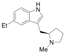 5-Ethyl-3-[[(2R)-1-methyl-2-pyrrolidinyl]methyl]-1H-indole - image 1
