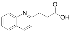 3-(quinolin-2-yl)propanoic Acid - image 1