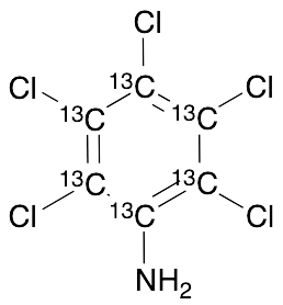 2,3,4,5,6-Pentachlorobenzeneamine-13C6 - image 1