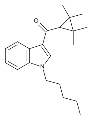 (1-Pentyl-1H-indol-3-yl)(2,2,3,3-tetramethylcyclopropyl)methanone (UR-144) (1.0 mg/mL in Methanol) - image 1