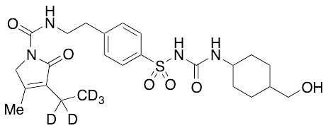 rac trans-Hydroxy Glimepiride-d5 - image 1