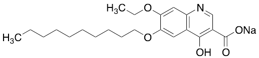 6-(Decyloxy)-7-ethoxy-4-hydroxyquinoline-3-carboxylate Sodium Salt - image 1
