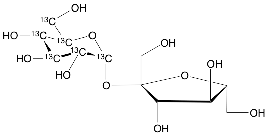 Sucrose-13C6-glu - image 1