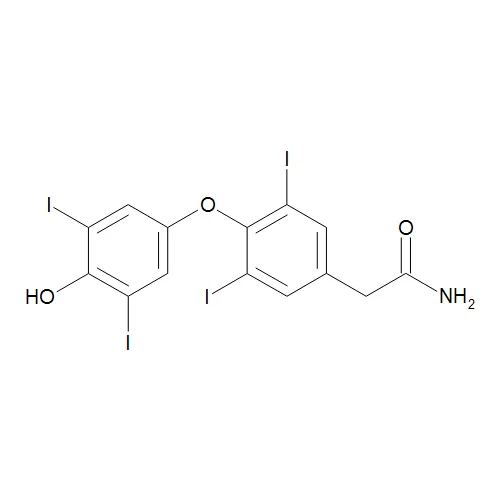 3,5,3',5'-Tetraiodo Thyroacetamide - image 1