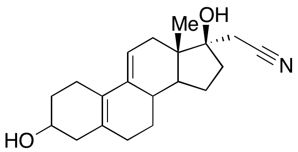 (8S,13S,14S,17R)-3-Cyanomethyl-3-17-dihydroxy-13-methyl-2,3,4,6,7,8,12,13,14,15,16,17-dodecahydro-1H-cyclopenta[a]phenanthren-17-yl)acetonitrile - image 1