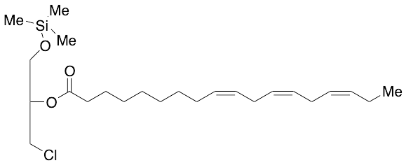 rac 1-Chloro-2-Linolenoyl-3-[(trimethylsilyl)oxy]-2-propanol - image 1