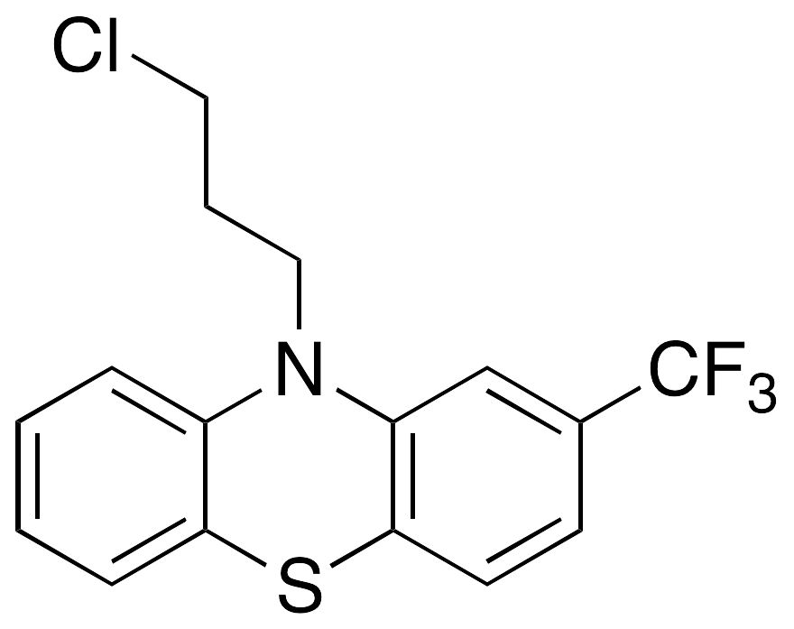 10-(3-Chloropropyl)-2-(trifluoromethyl)-10H-phenothiazine - image 1