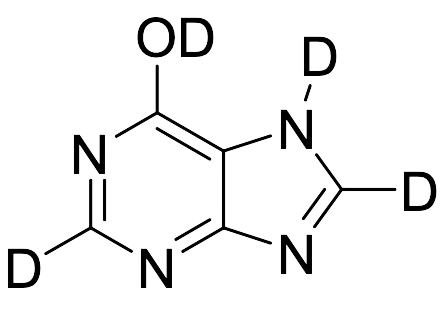 Hypoxanthine-d4 - image 1