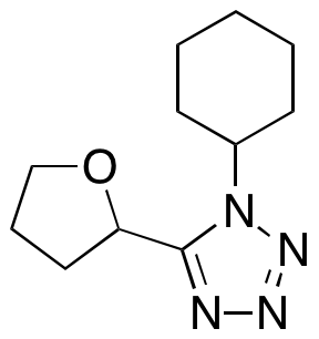 1-Cyclohexyl-5-(tetrahydrofuran-2-yl)-1H-tetrazole - image 1