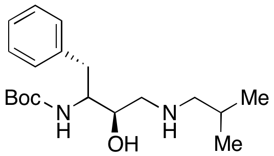 tert-Butyl ((1S)-1-Hydroxy-1(isobutylamino)-3-phenylpropan-2-yl)carbamate - image 1