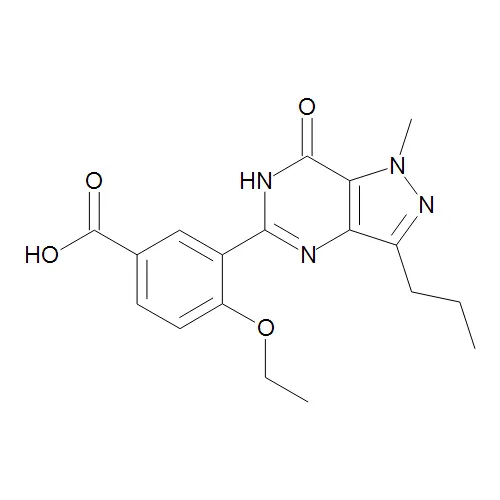 5-(5-Carboxy-2-ethoxyphenyl)-1-methyl-3-n-propyl-1,6-dihydro-7H-pyrazolo[4,3-d]pyrimidin-7-one - image 1