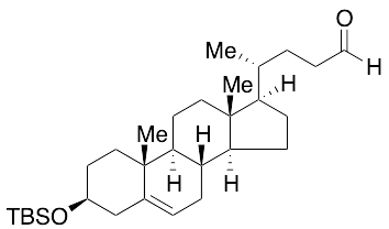 (3Beta)-3-[[(1,1-Dimethylethyl)dimethylsilyl]oxy]-chol-5-en-24-al - image 1