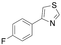 4-(4-Fluorophenyl)-1,3-thiazole - image 1