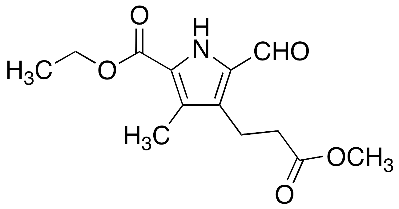5-(Ethoxycarbonyl)-2-formyl-4-methyl-1H-pyrrole-3-propanoic Acid Methyl Ester - image 1